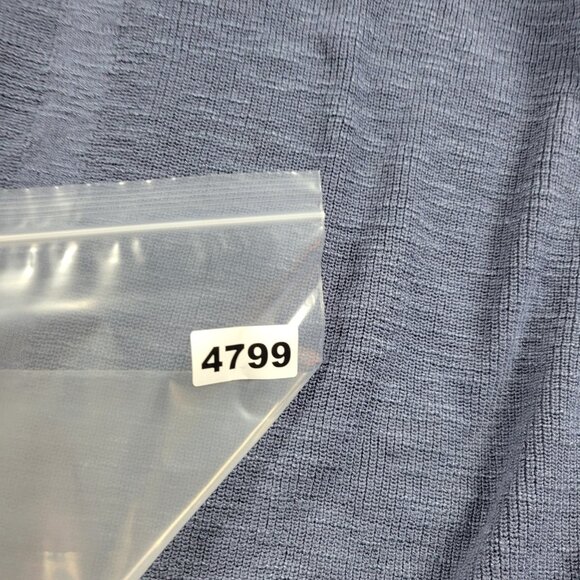 J Jill Cardigan Womens XLP Petite Blue Acrylic Linen Long Sleeve Button Up - Picture 6 of 6